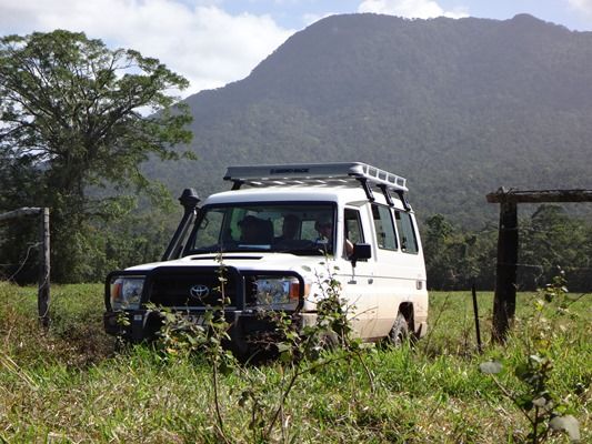 Off road adventure with the crew from Bloomfield Lodge in the Daintree rainforest