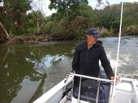 All in a day's work for Bloomfield Lodge fishing guide, Shayne Marks