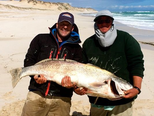 Rob and Jock with Jewfish